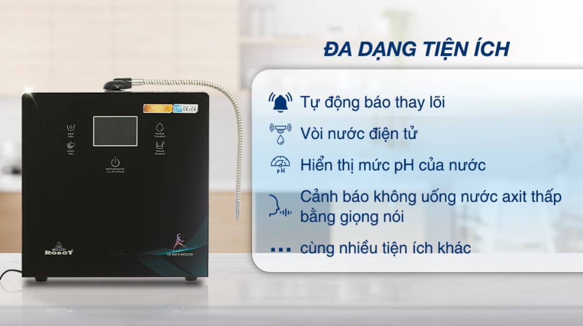 Thông số kỹ thuật của máy lọc nước IonPrince